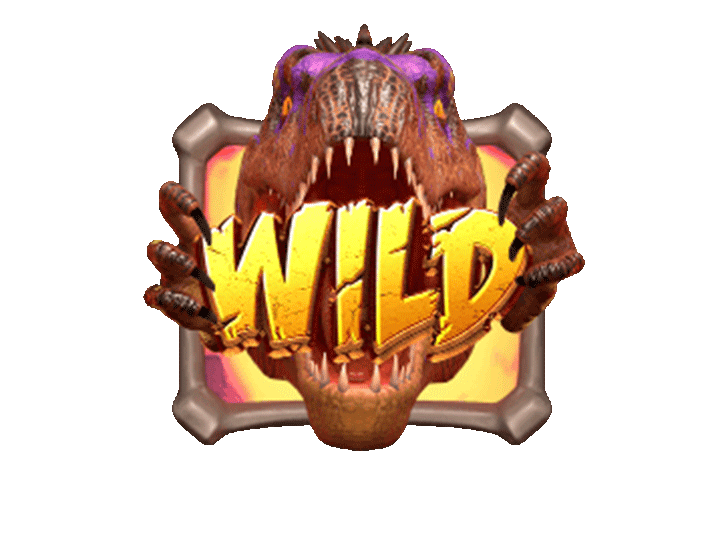 สัญลักษณ์-wild-ของเกม-jurassic-kingdom