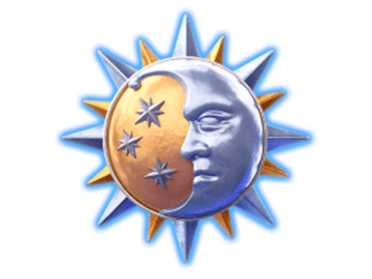 สัญลักษณ์ดวงจันทร์-เกมสล็อต-sunandmoon