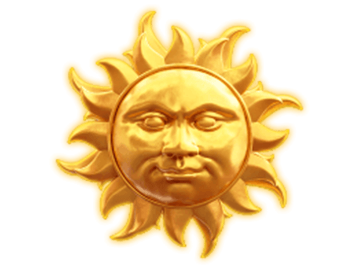 สัญลักษณ์พระอาทิตย์-เกมสล็อต-sunandmoon